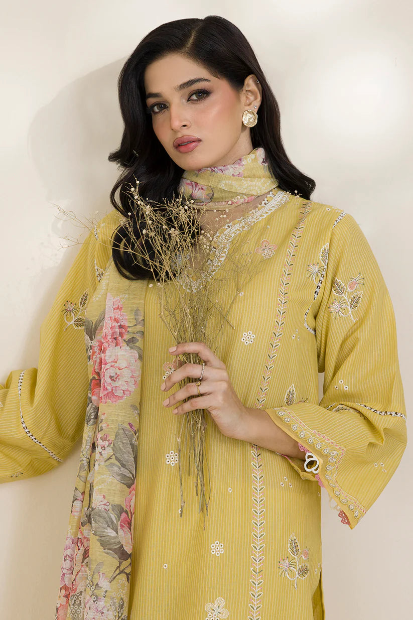 Embroidered Shirt Shalwar Dupatta