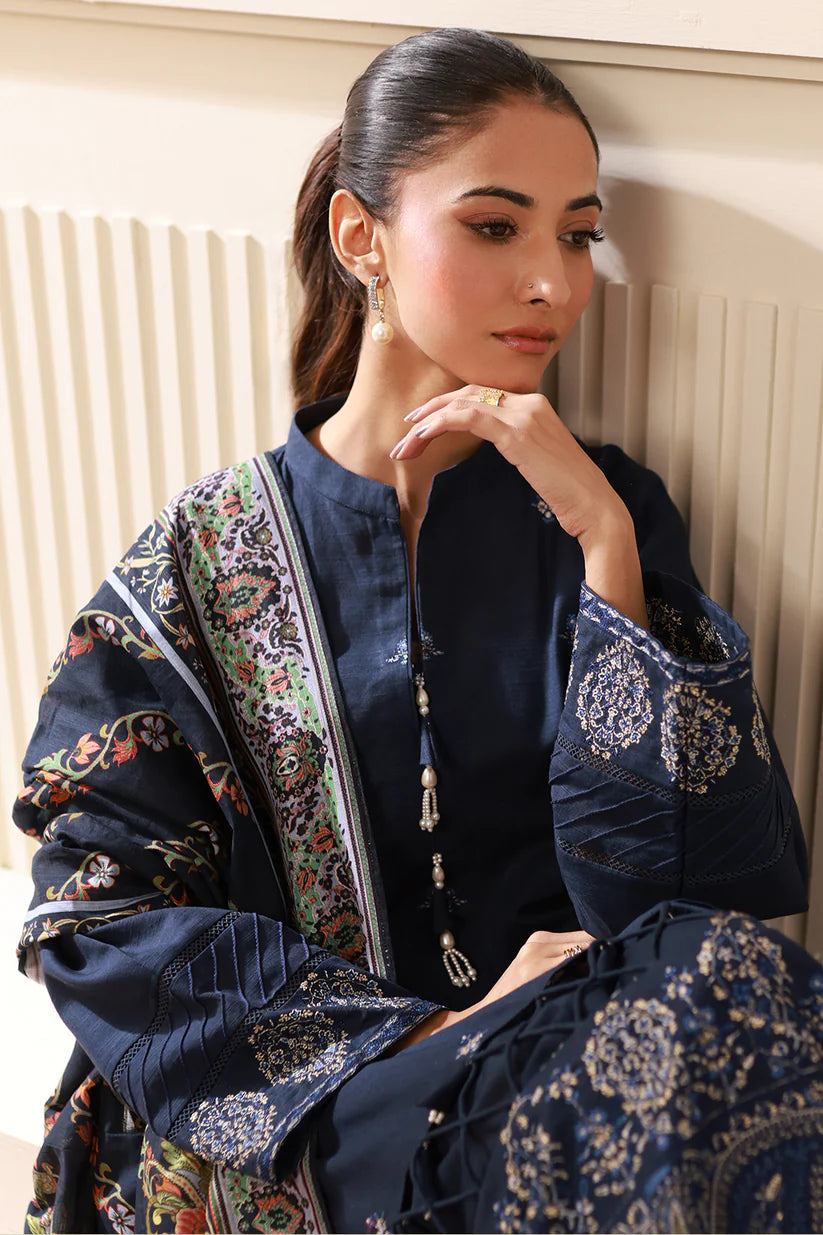 Embroidered Shirt Shalwar Dupatta