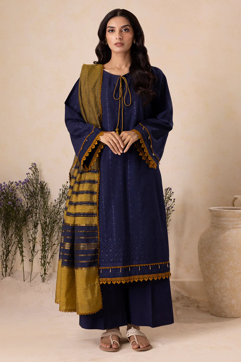 Embroidered Shirt Shalwar Dupatta